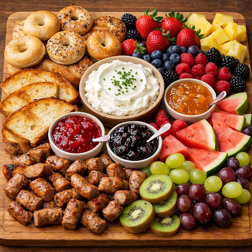 Breakfast Charcuterie Board